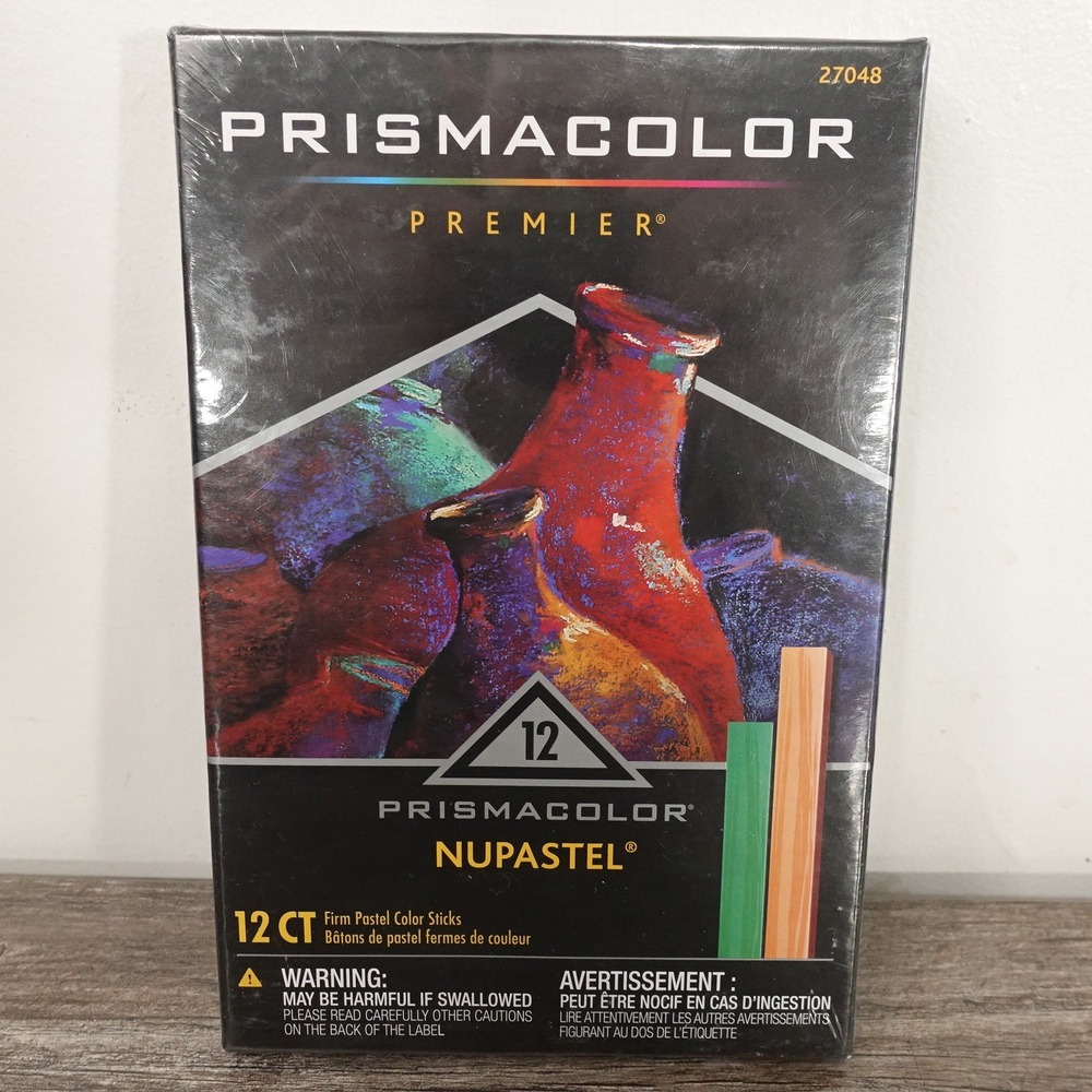Prismacolor NuPastel Color Sticks Artist 12ct Multicolor New 27048 Firm Pastels